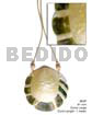 Beige Leather Thong 80mm MOP