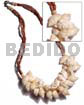 2 Rows Bayong Ricebeads Seashells