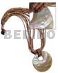 45mm Round MOP Shell Pendant
