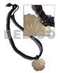 Satin Black Cord Flat Braided