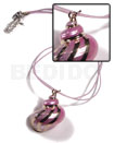 2 Rows Lilac Jelly Cord