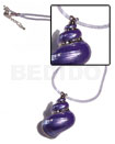 Clear Purple Jelly Cord Glitter