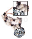 2-3mm Pink Luhuanus Heishe Moon