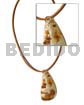 Cord Teardrop 45mm MOP Golden