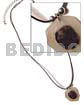 Freeform 35mm Hammershell Pendant Embossed