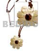 8 Petal Flower MOP Cowrie