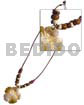 Wax Cord Coco Pokalet/wood Beads