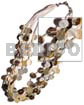 6 Rows 8mm Green Shell