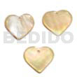 Miniature MOP Hearts 15mm