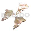 Miniature MOP Dolphins 20mm
