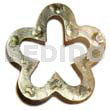 Scallop Ring Blacklip Design 45mm