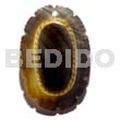 Oval Grooved Blacklip Skin 40mm