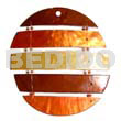 Segmented Kabibe Shell Circle 55mmm