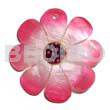 30mm Graduated Pink Hammershell Flower