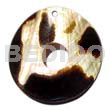 40mm Round Brownlip Tiger 15mm