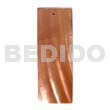 40mmx10mm Orange Hammershell Resin Backing