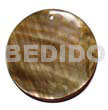 Brownlip Shell Round 40mm