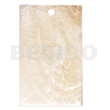Flat 30mmx50mm Rectangle Green Shell