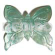 Aqua Blue Butterfly Hammershell 50mm
