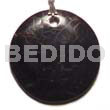 Round Black Pin Shell Cracking
