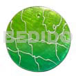 35mm Round Graduated Lime Green