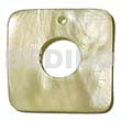 40mmx40mm Light Yellow Square Hammershell
