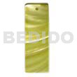 40mmx15mm Yellow Hammershell Resin Backing