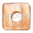 40mmx40mm Square Orange Hammershell 15mm