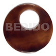 40mm Round Blacktab 16mm Hole