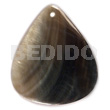 40mmx34mm Blacklip Rounded Teardrop