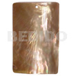 40mmx27mm Rectangular Brownlip