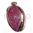 Glistening Fuschia Abalone (approx. 45mm
