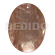 40mmx30mm Brownlip Oval