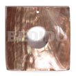 40mm Square Brownlip 15mm Center