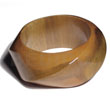 Twisted Nat. Woodchunky Bangle /