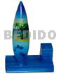 4inx3inx1.5in Handpainted Wood Surfboard Single
