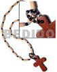 Nat. White Wood Tube Glass