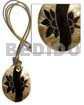 Wax Cord Oval Black Lip