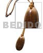 Green Shell Pendant On Wax