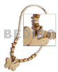 4-5mm Coco Heishe Bleach/coco Sq.