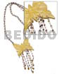 Tassled Yellow 50mm Butterfly Hammershell
