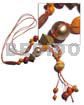 2 Layers Tassled Wax Cord