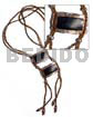 2 Pcs. Tassled 40mmx20mm Rectangular