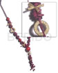 4 Rows Tassled And Knotted