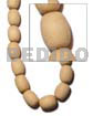 Nat. White Wood Barrel 23mmx30mm