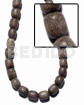"greywood" Wood Oval 10x12mm /