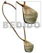 45mm Blacklip Lip Pendant In