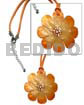 Graduated Orange Tones Hammershell Flower