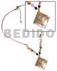40mm Diamond Hammershell Pendant Troca