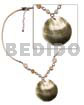40mm Round Blacklip Pendant Troca